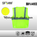 Sicherheits-Weste mit Taschen Sicherheitsweste 3m Warnung reflektierende Kleidung